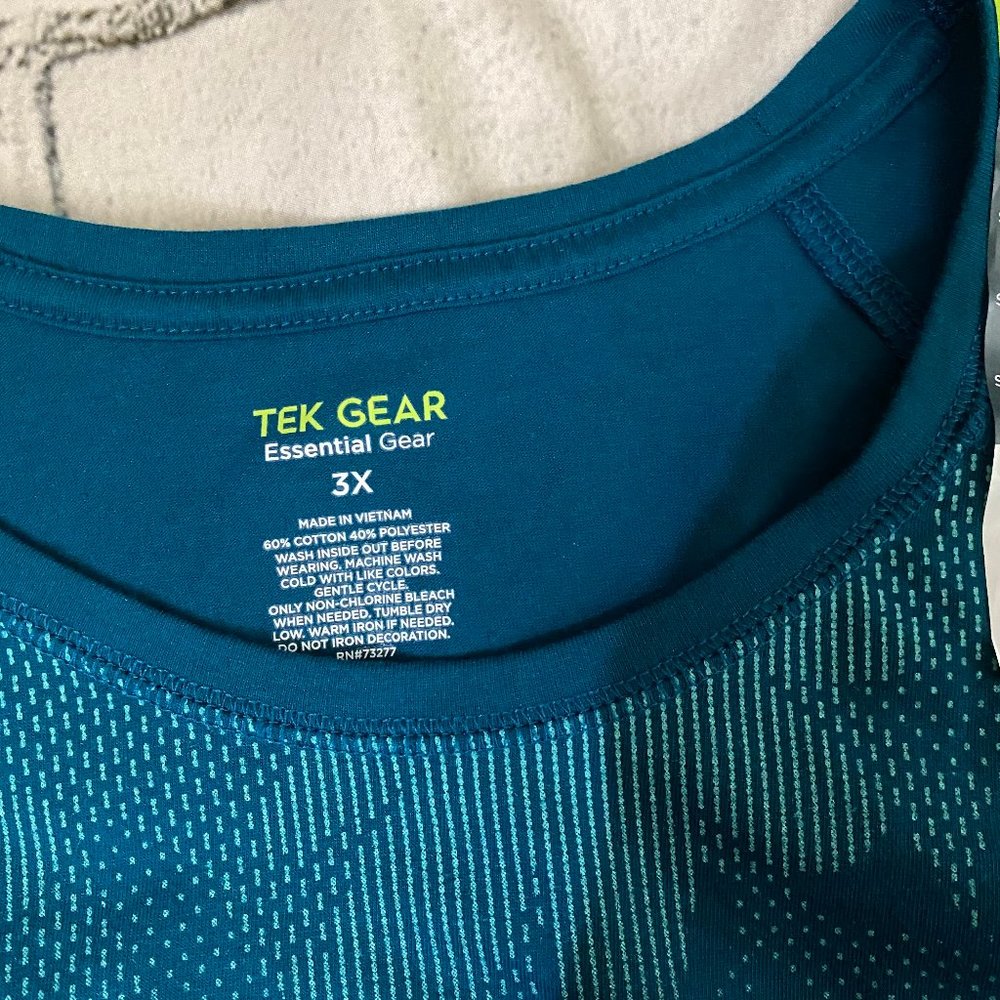 Tek Gear Core Raglan Tee 3X - Picture 6 of 6